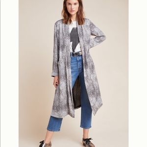 BB Dakota snakeskin duster jacket